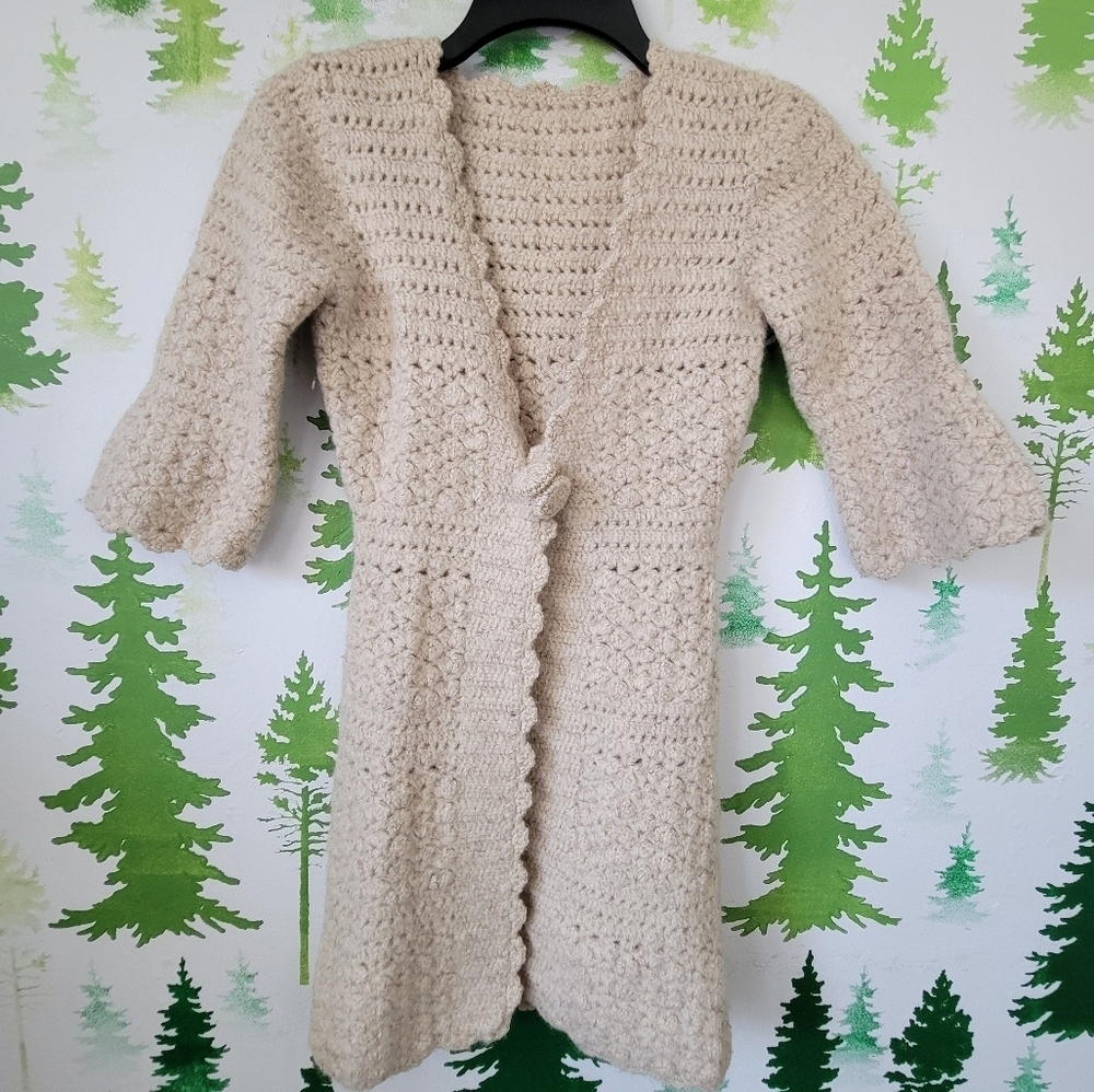Long Cardigan Coat.